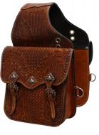 Tooled Leather Saddle bags NEW