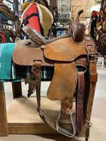 13.5" CORRIENTE BARREL SADDLE USED